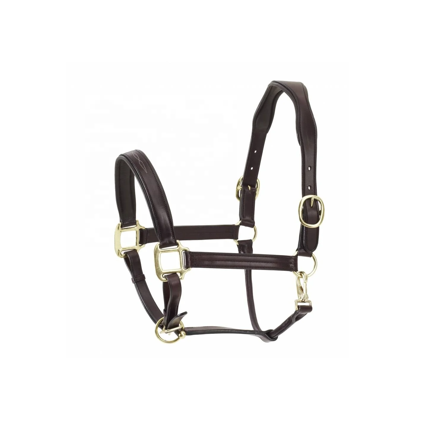 Pure Real Leather Anatomic Horse Halters for Sale Genuine Halter Design Headpiece