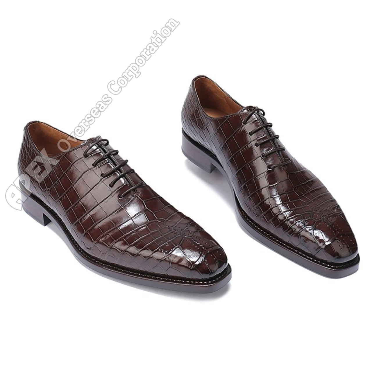 Formal Alligator Oxford Alligator Leather Dress Shoes Men Crocodile Pattern Leather Shoes High Quality Business Shoes for men