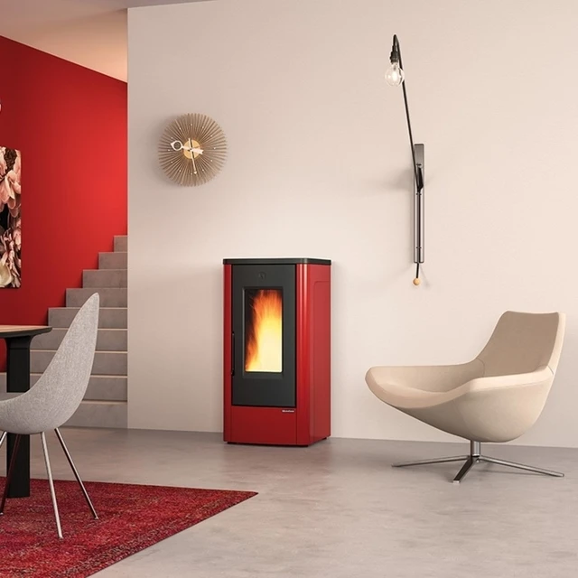 Outdoor and Indoor Heating Pellets Stove Fireplace Hydro 24KW Stove For European Import Pellet Stove Feeding now on stock