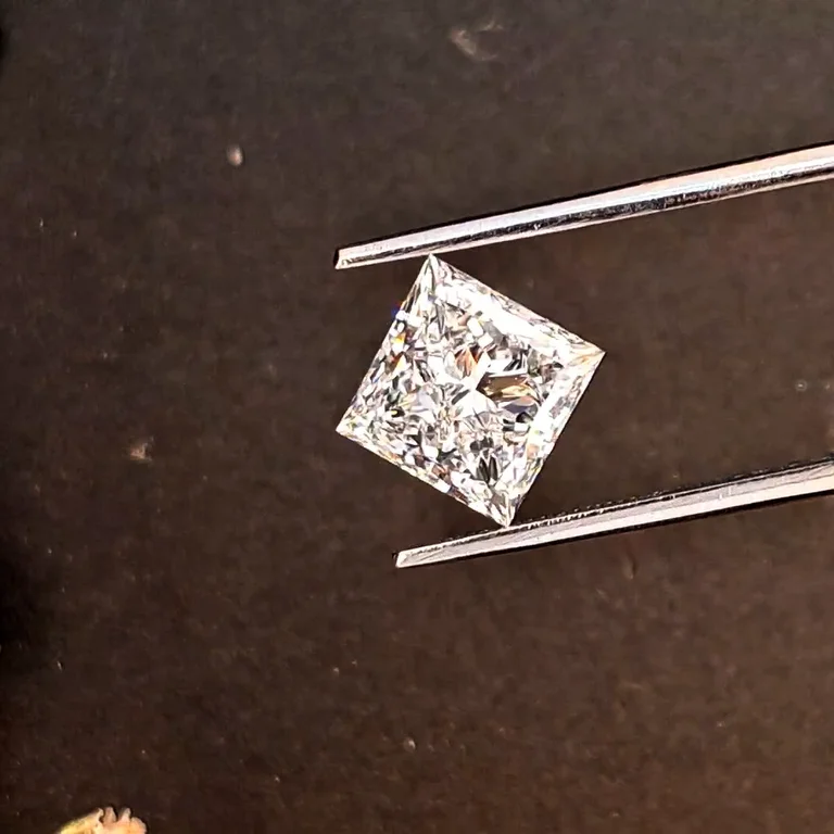 Princess 3.01ct Diamond E Color VVS2 Purity IGI Certified Lab Grown CVD 476168458