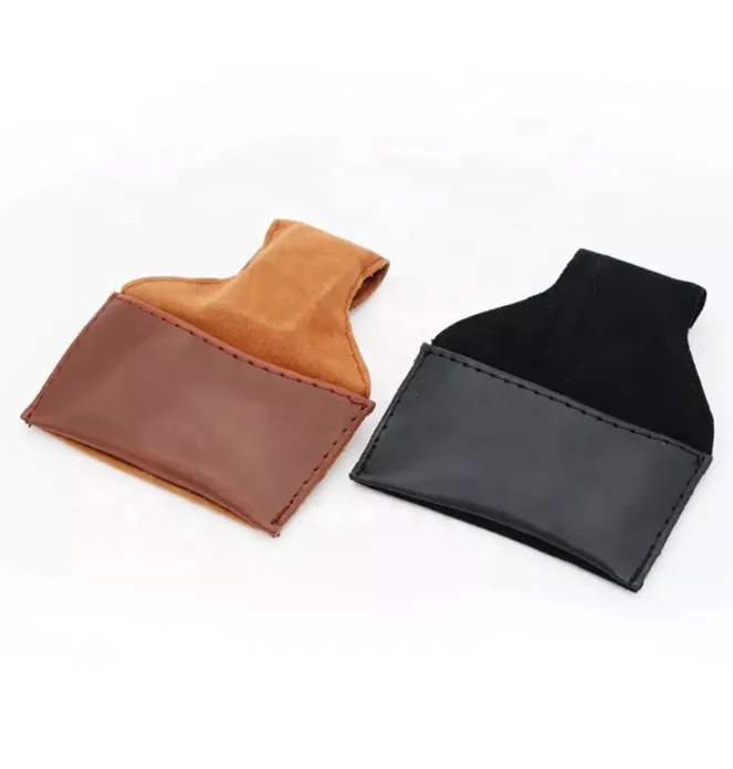 Snooker Billiard Bag Accessory Chalk Durable PU Billiards Cue Chalk Holder Pouch Easy to Hanging