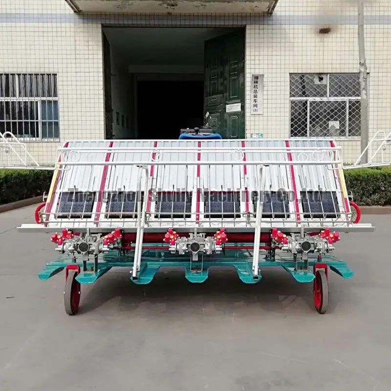 Factory direct sale double planting arms paddy rice transplanter in pakistan