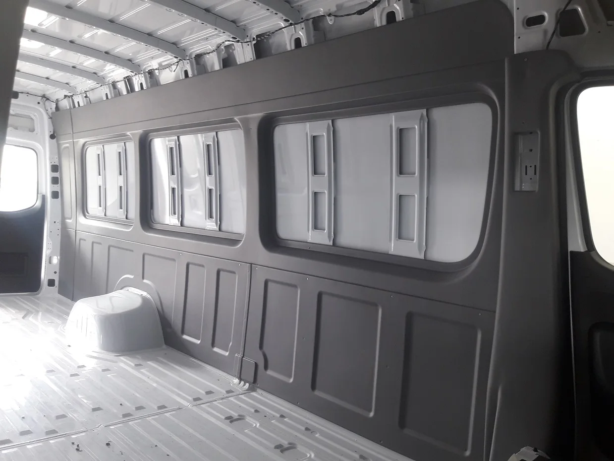 VKM O3  **SPRINTER L3H2 WITH SLIDING DOOR**  (ABS INTERIOR TRIM SET FOR MINIBUSES, CAMPERS, COACHES, BUSES)