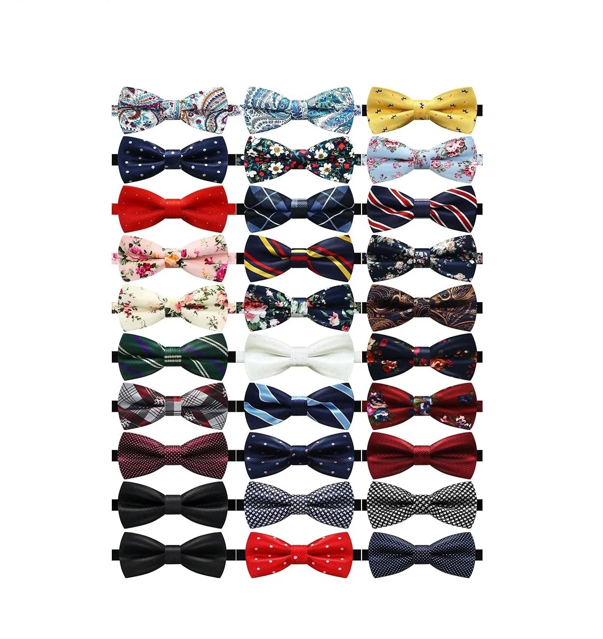 100% Silk Custom Made Bowties Casual Tuxedo Suit With Bow Ties Works Office Wear Neckties Butterfly Design Breathable