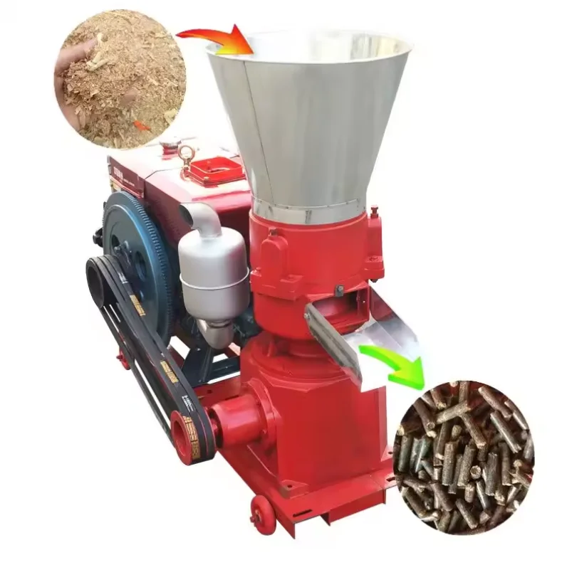 Pet Feeding Food Maker Pellets Mill Press Machines Mini Fish Pelletizer Feed Wood Pellet Machine For Animal Feeds