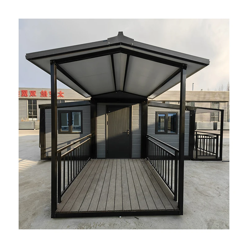 Доставка роскошные сборные небольшие дома 20-футовые мобильные контейнер из стекловолокна модульный дом для виллы