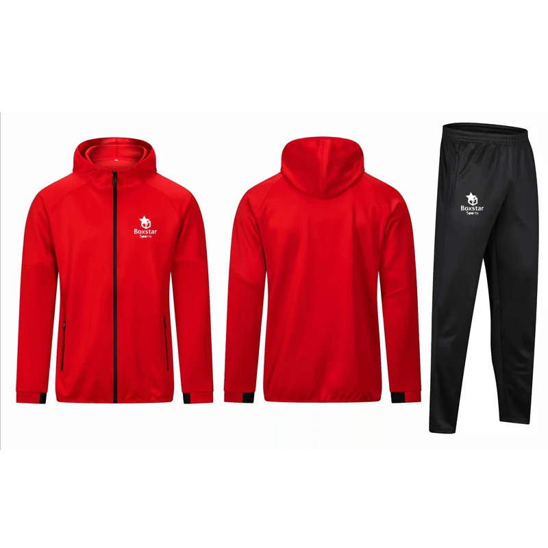 Sports Running Casual Long-sleeved Zipper Plus Size Jogging Suit Home Wear Coveralls Jumpsuit Men Hoodie Sets Sweatsuit