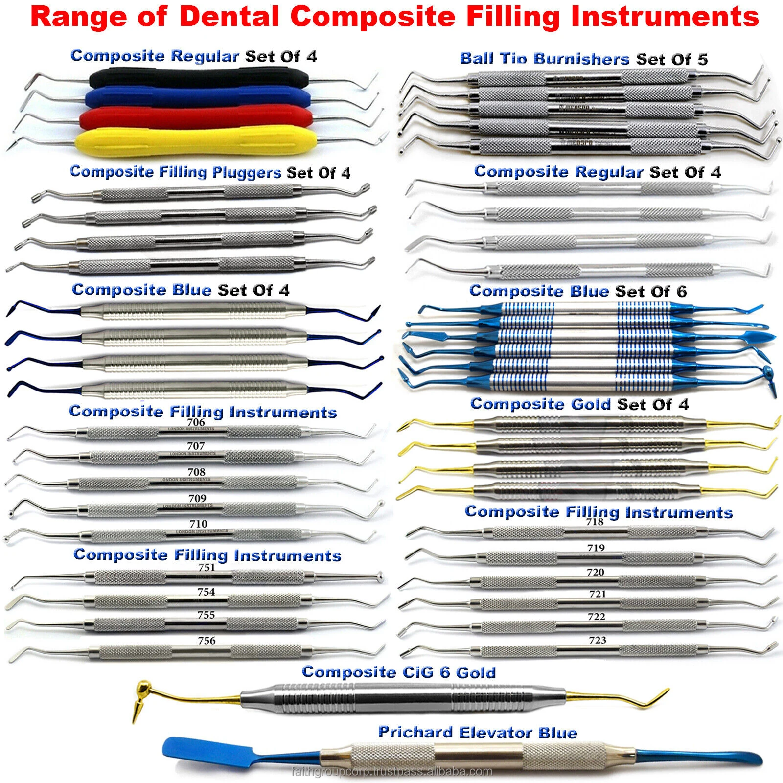 NEW Brand Surgical Lucas Bone Curettes Periodontal Cyst Removal Soft Tissue Curettage