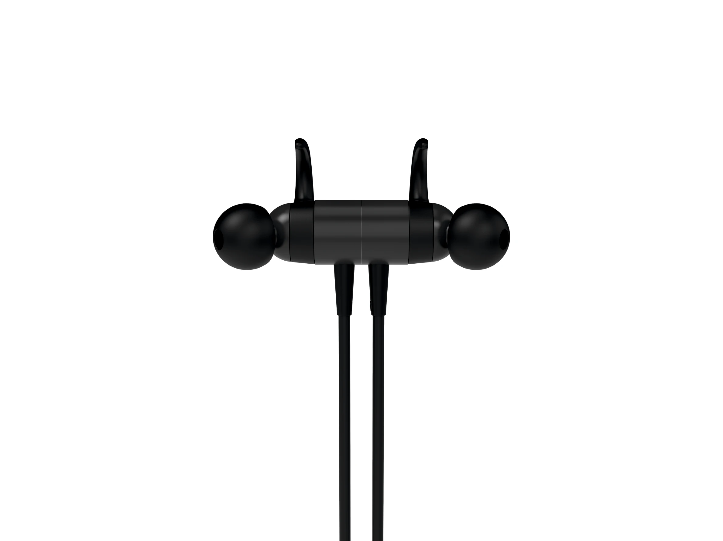 Wireless Neckband Earphone Newly Launched Dual Pairing Magnetic Power Controls Long Battery Life