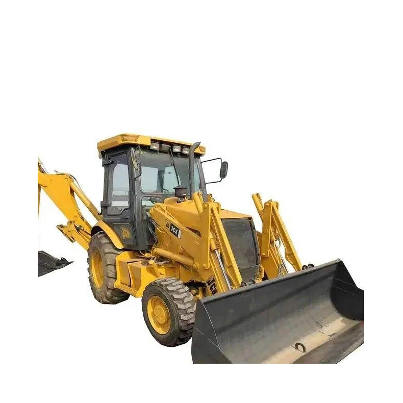 Used farm tractor massey ferguson 100hp with cab MF 4x4 tractors with front loader and backhoe