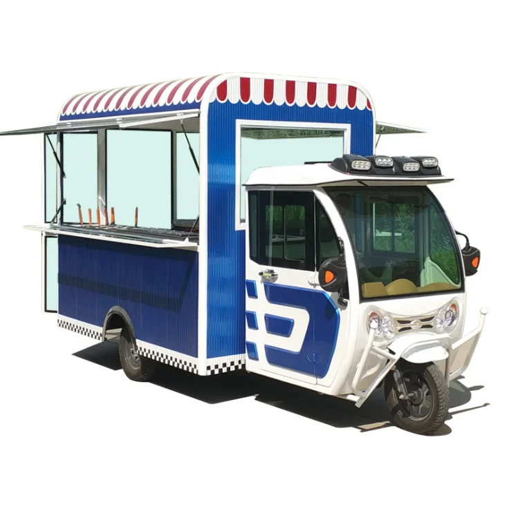 Hot Selling Mobile Food Trailers Fully Equipped Food Truck Commercial Kitchen