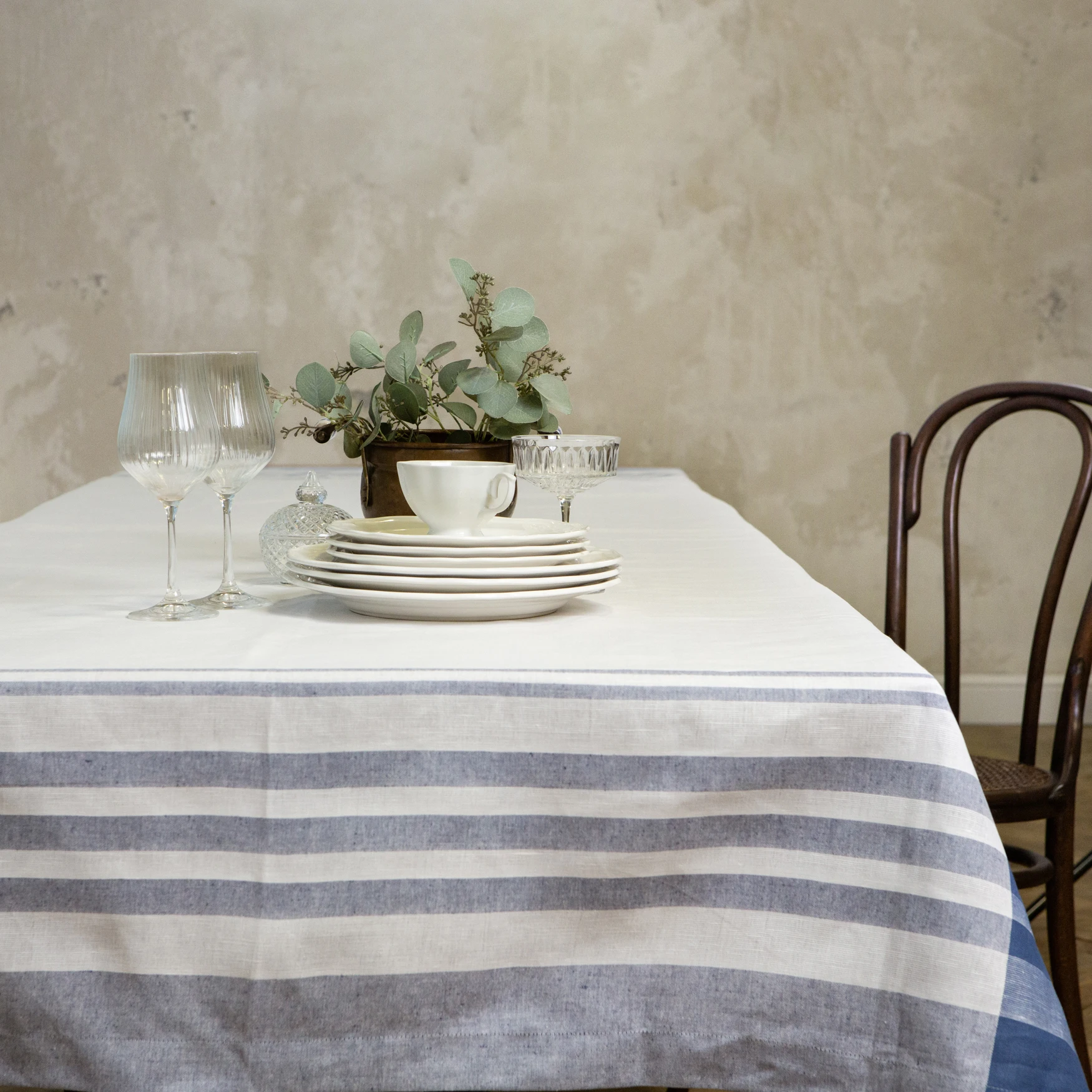 Льняная/хлопковая прямоугольная Экологически чистая скатерть премиум класса для кухни безопасная оптовая продажа