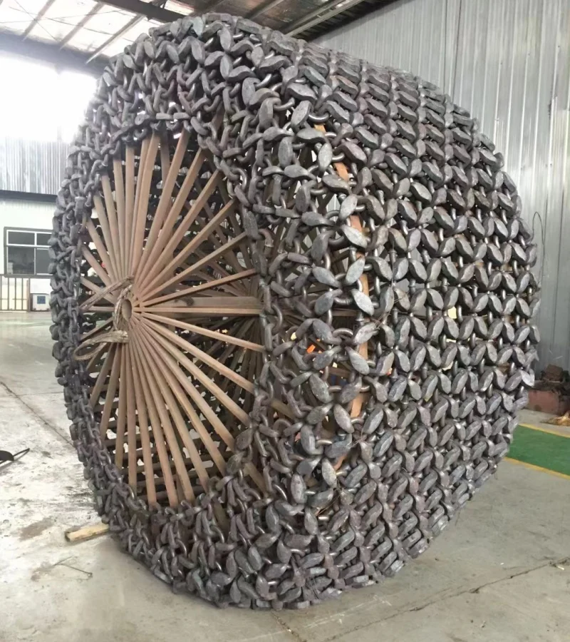 35/65r33 tyre protection chains wheel loader tire chains