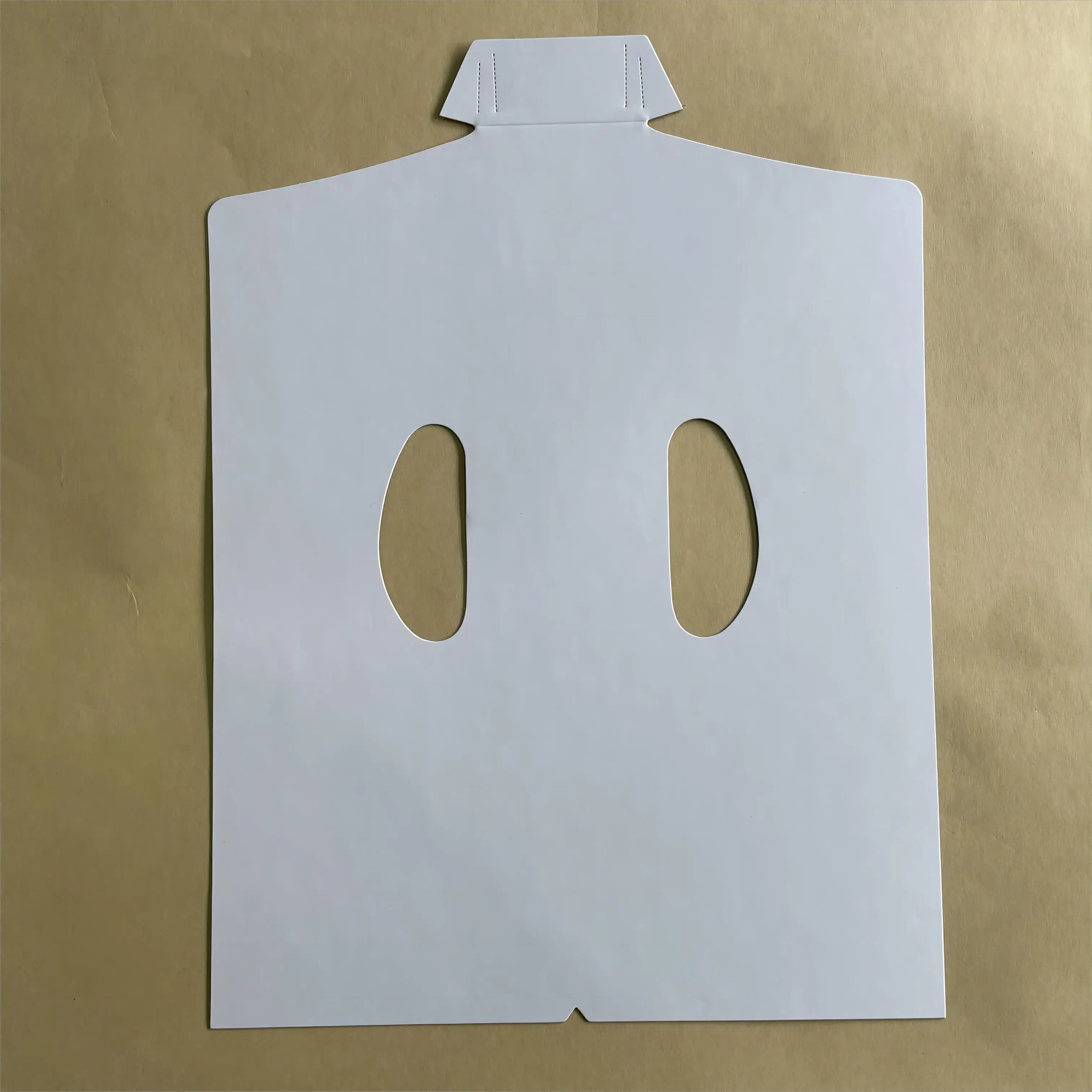 Factory Direct Garment Accessories Shirt Cardboard Shirt Support Shirtboards Paper Rectangle Customizable Support Kit for Shirts