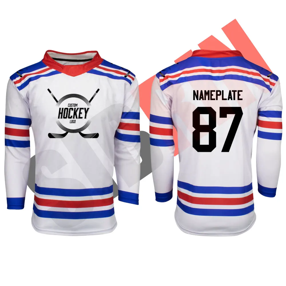 Wholesale Custom Logo Design Premium Professional Inline Hockey Jerseys Breathable Polyester Mesh Inline Roller Hockey Clothing