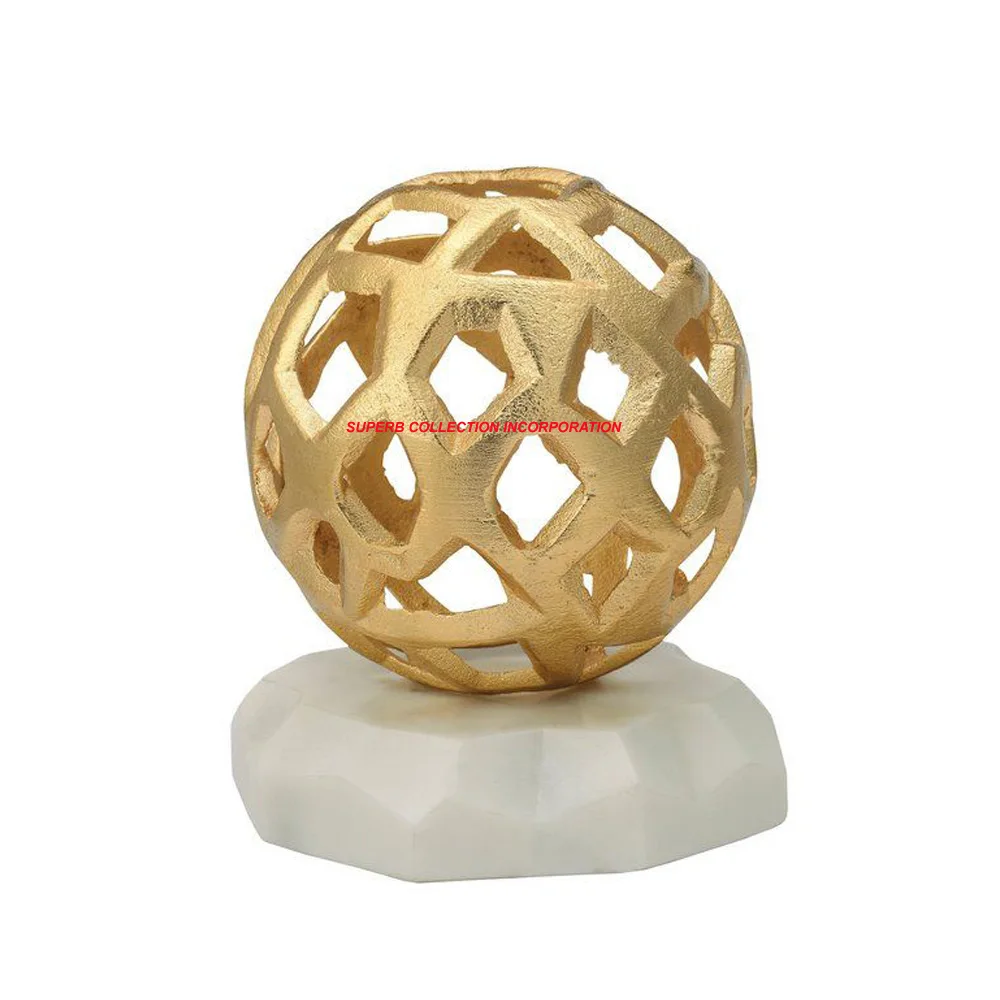 Silver Antiqui Prism,Cube and Sphere Shape Sculpture For Home Decor Indoor Decorative