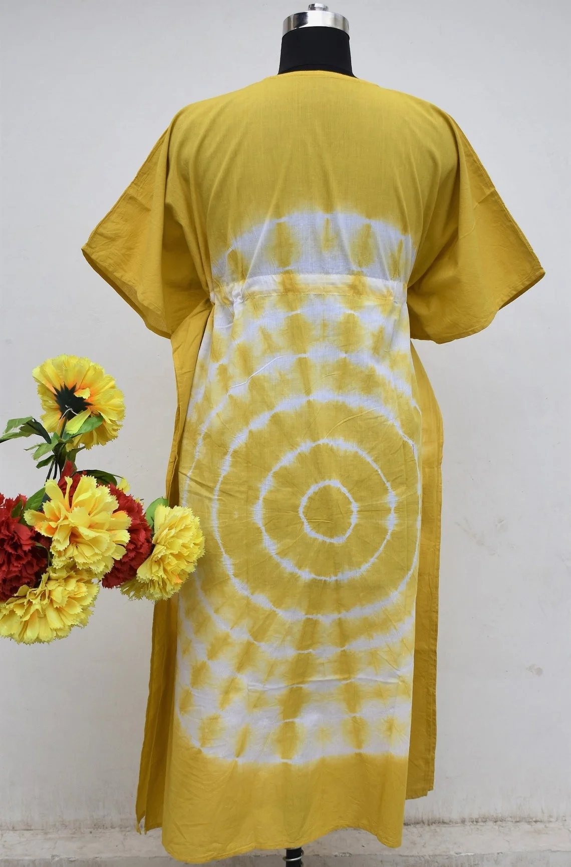 Handmade Women Wear Bridesmaid Dressing Gown Hand Design Cotton Indian Kaftan Robes Dressing Gown