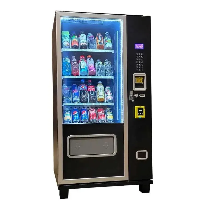 Cold Drink Vending Machine With Dual Zone Temp Control with Coin/Note payment wholesale premium supplier