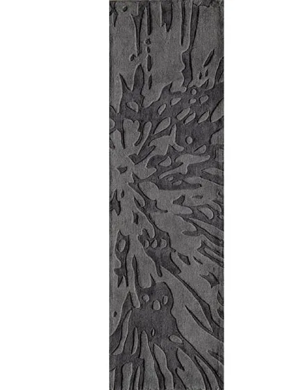 Contemporary Modern Design Hand Knotted Wool Silk Carpet