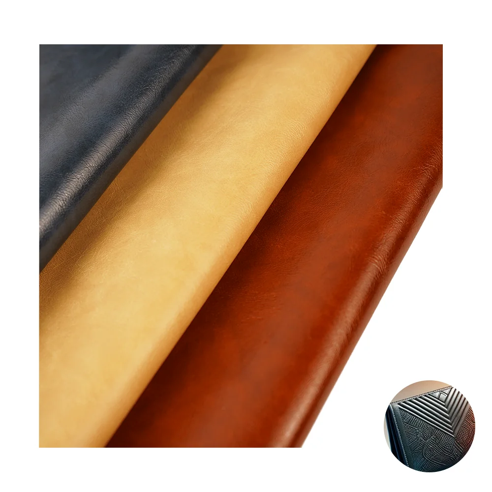 Taiwan leather Fashion-Forward Embossed PU Leather, Ideal for Jackets