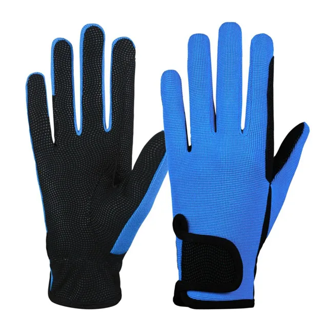 Wholesale Custom High Quality Winter Fitness Outdoor Sport Therapeutic Equestrian Horse Riding Gloves