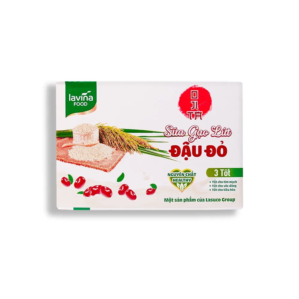 Essential Nutrient  Ojita Brown Rice Milk Red Bean Good For Body Shape 180Ml Box Wholesales OEM