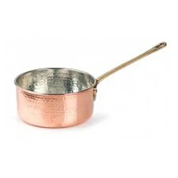 Hammered Hot Selling Handmade Stainless Steel Saute Wok Fry Pan for Induction and Gas Stoves Durable Metal Cooking Fry Pan