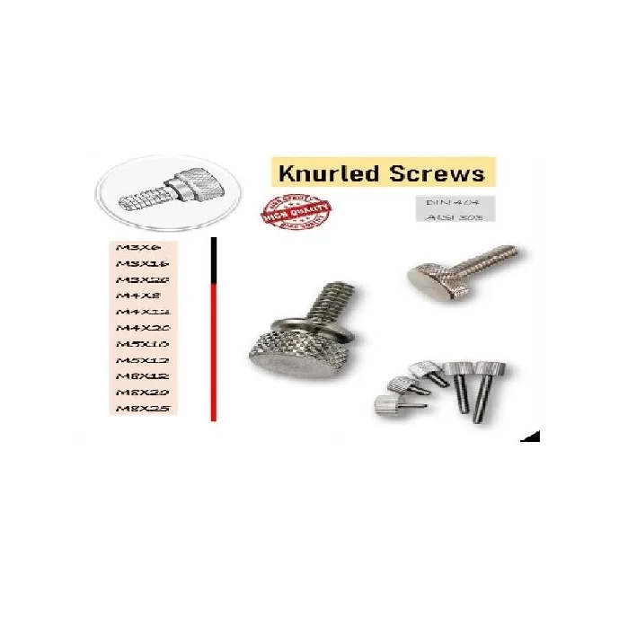 Factory Custom Knurled Screw Fasteners High Quality Screws Made to Order