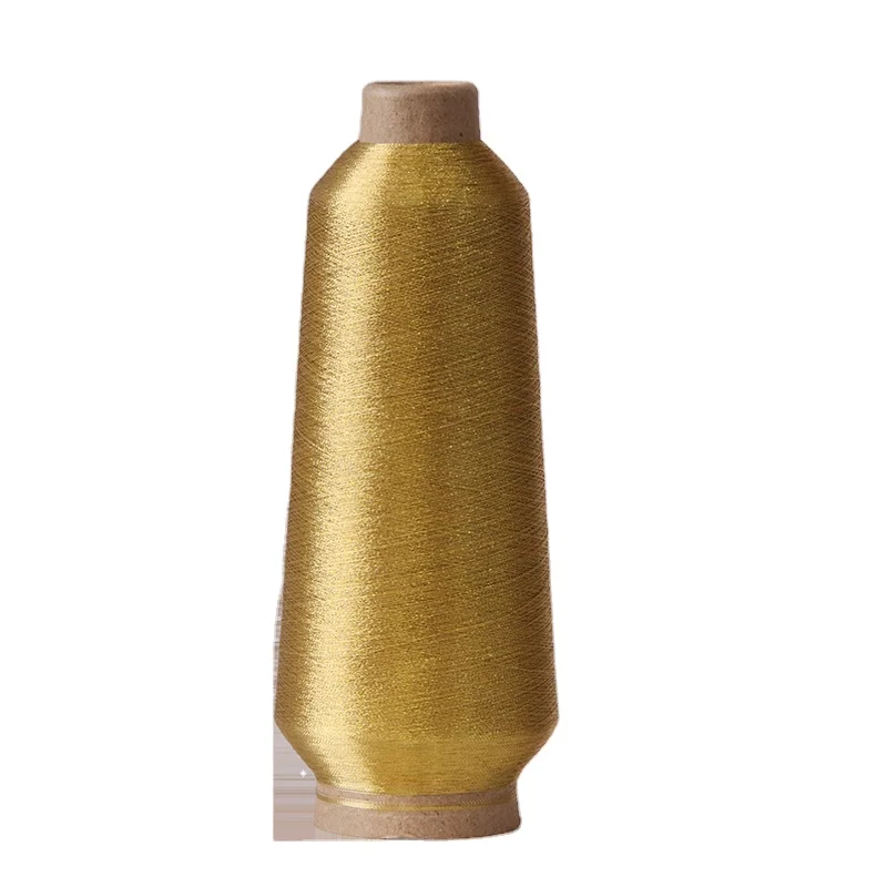 Customized Embroidery Metallic Yarn JB Type 150D/250D Polyester Yarn Machine and Handmade Yarn