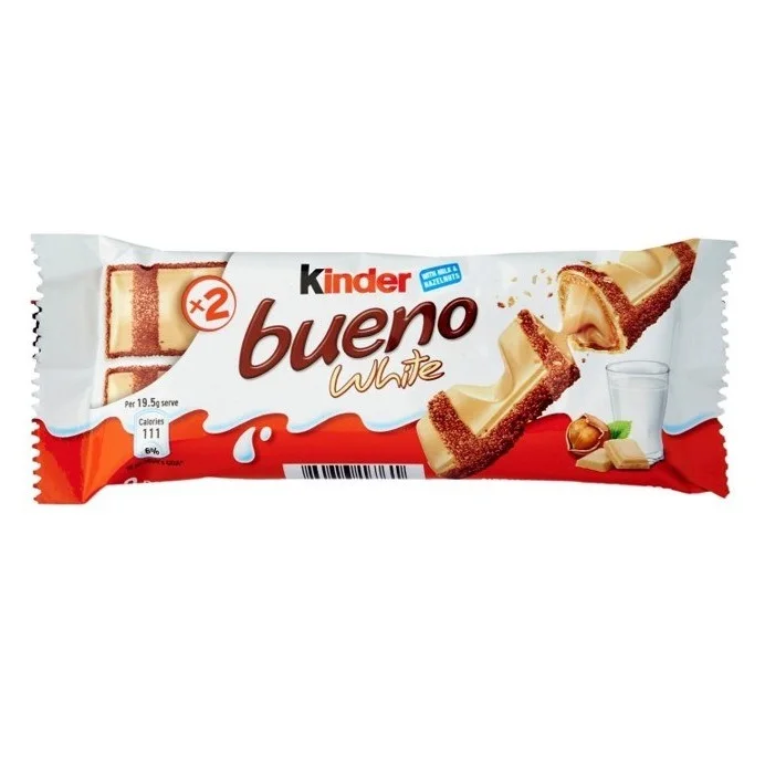 Kinder Bueno White Chocolate Bars Original Quality Supplier