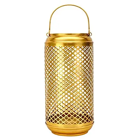 Metal Round Salt Lamp Round Shape Black Powder Coated