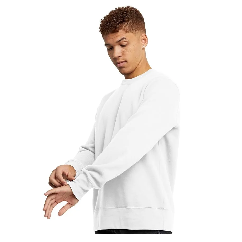 Customized design standard round neck Long Sleeve Heavyweight 100% Cotton fleece men sweatshirt from Bangladesh factory price