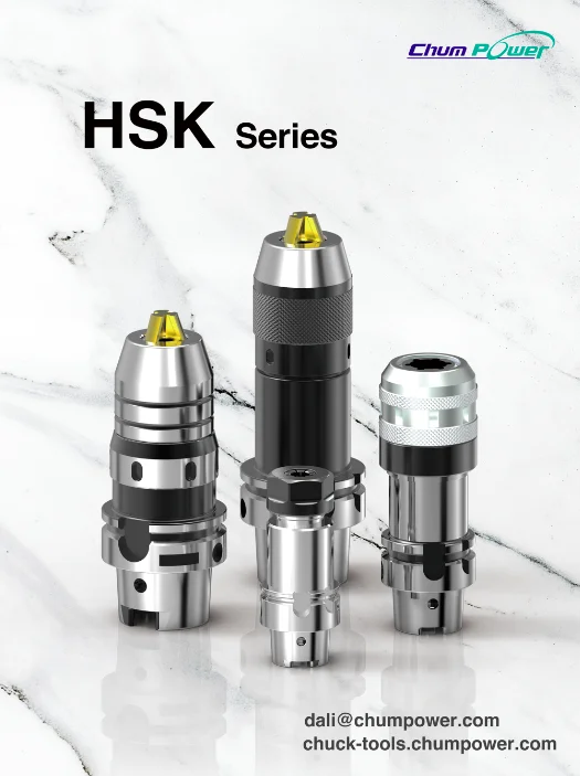 Manual chuck CHUCK HSK DRILL CHUCK WITH KEY