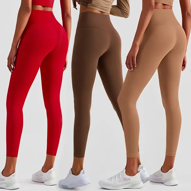 lulu leggings High Waist Tight custom seamless leggings for women gym wear Women Sportswear fitness yoga leggings