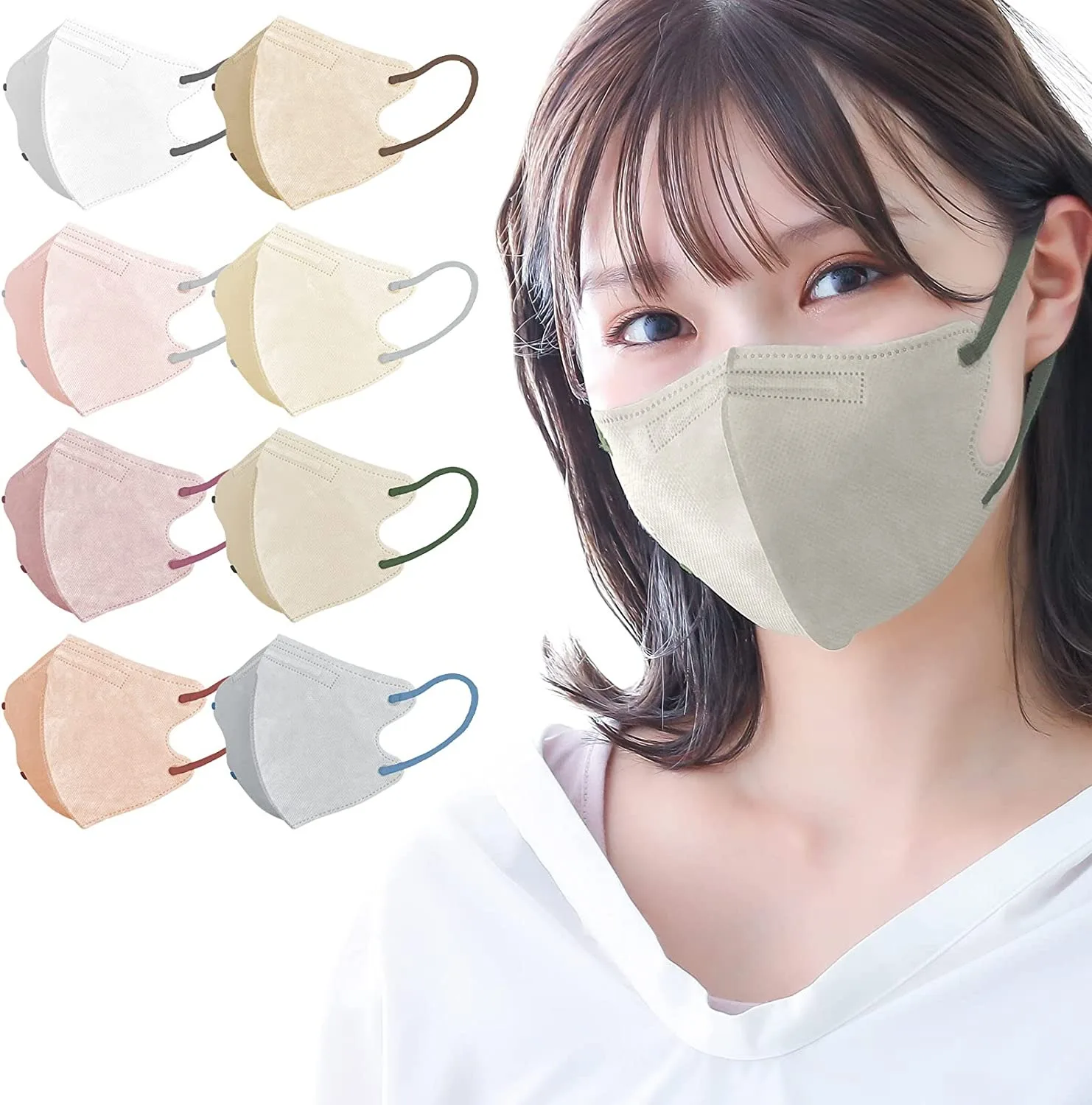 2023 custom logo japanese surgical mask sleep headphone and 3D  mask