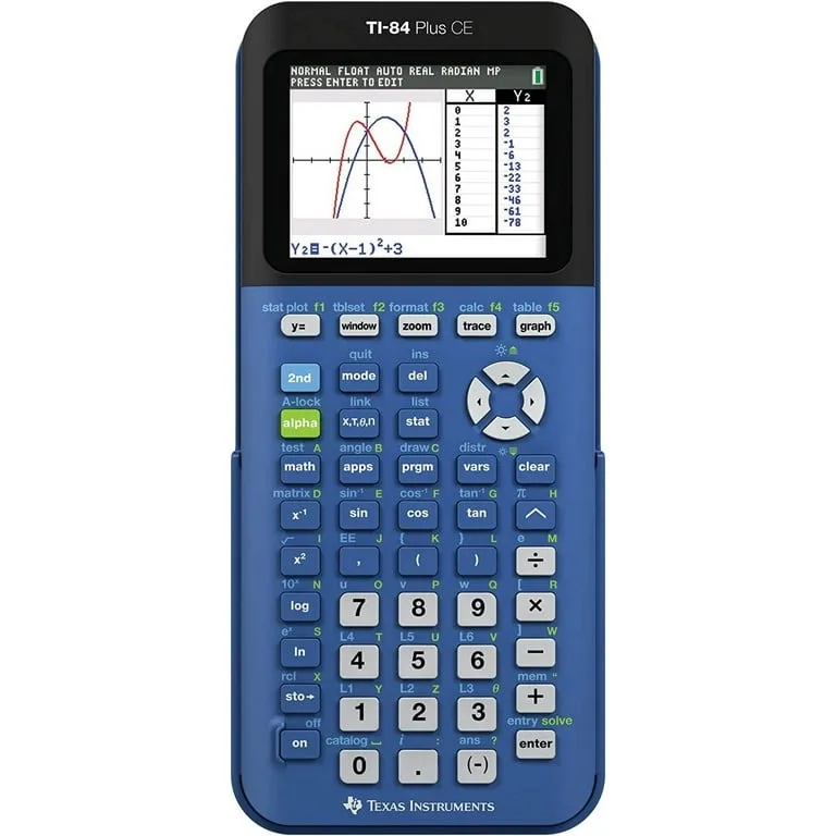 New Sales Texas Instruments TI-84 Plus CE Colors Graphings Calculator