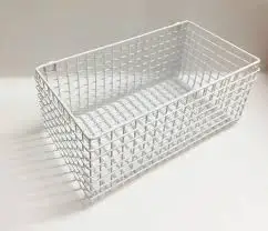 Storage 	Wire Mesh Basket Kitchen Basket For Multipurpose Item Metal Square Fruit Basket Stainless Steel Wire Mes