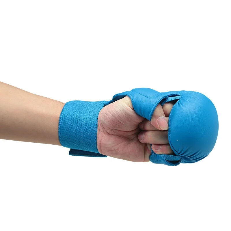 Karate Mitts Sparring Gloves Competition and Training Martial Arts Punch Bag