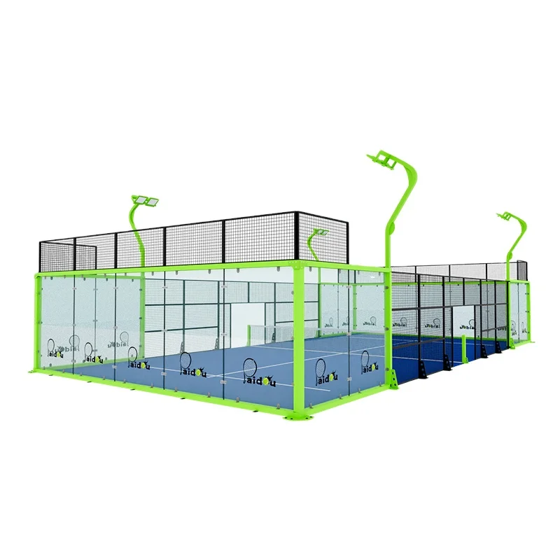 panoramic padel court paddle tennis court outdoor Strong cancha padel cancha de padel