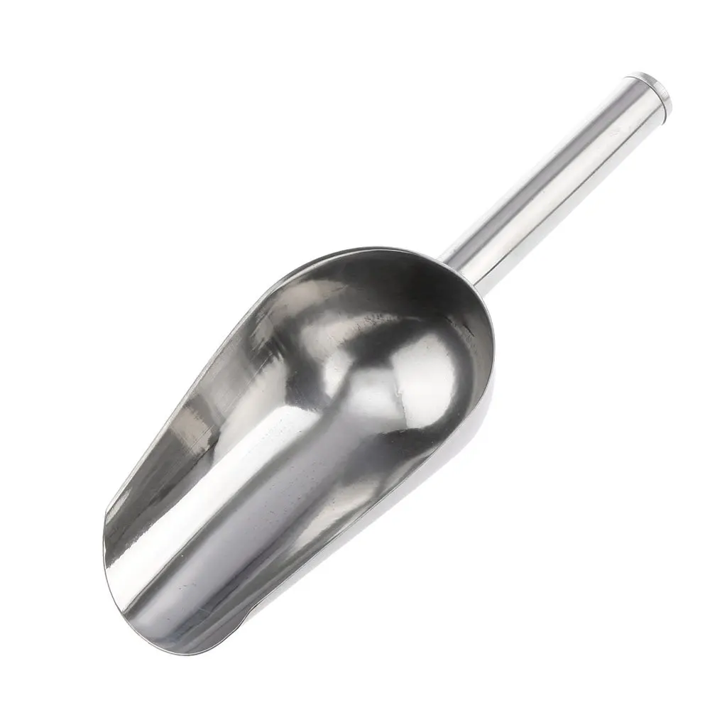 Factory Direct Custom Big Small Multiple Size Metal Bar Tool Stainless Steel Dry Ice Scoop