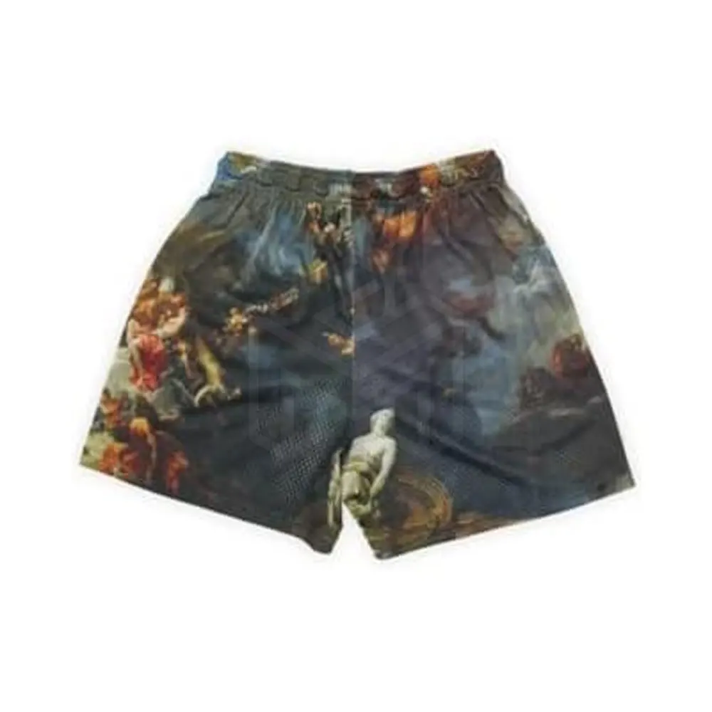 New Style Custom Made Mesh Sublimation Shorts Solid Color Mesh Shorts For Sale Made In Pakistan Mesh Shorts