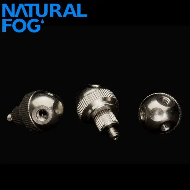 Taiwan Natural Fog B2B Landscaping Brass Mist Nozzle Fogging Cluster