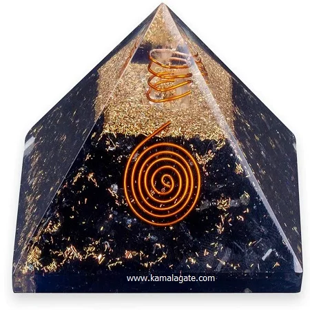 wholesale natural gemstone Lapiz Lazuli Crystal Chips Orgone Pyramid Reiki Charged Orgonite healing pyramid for sale