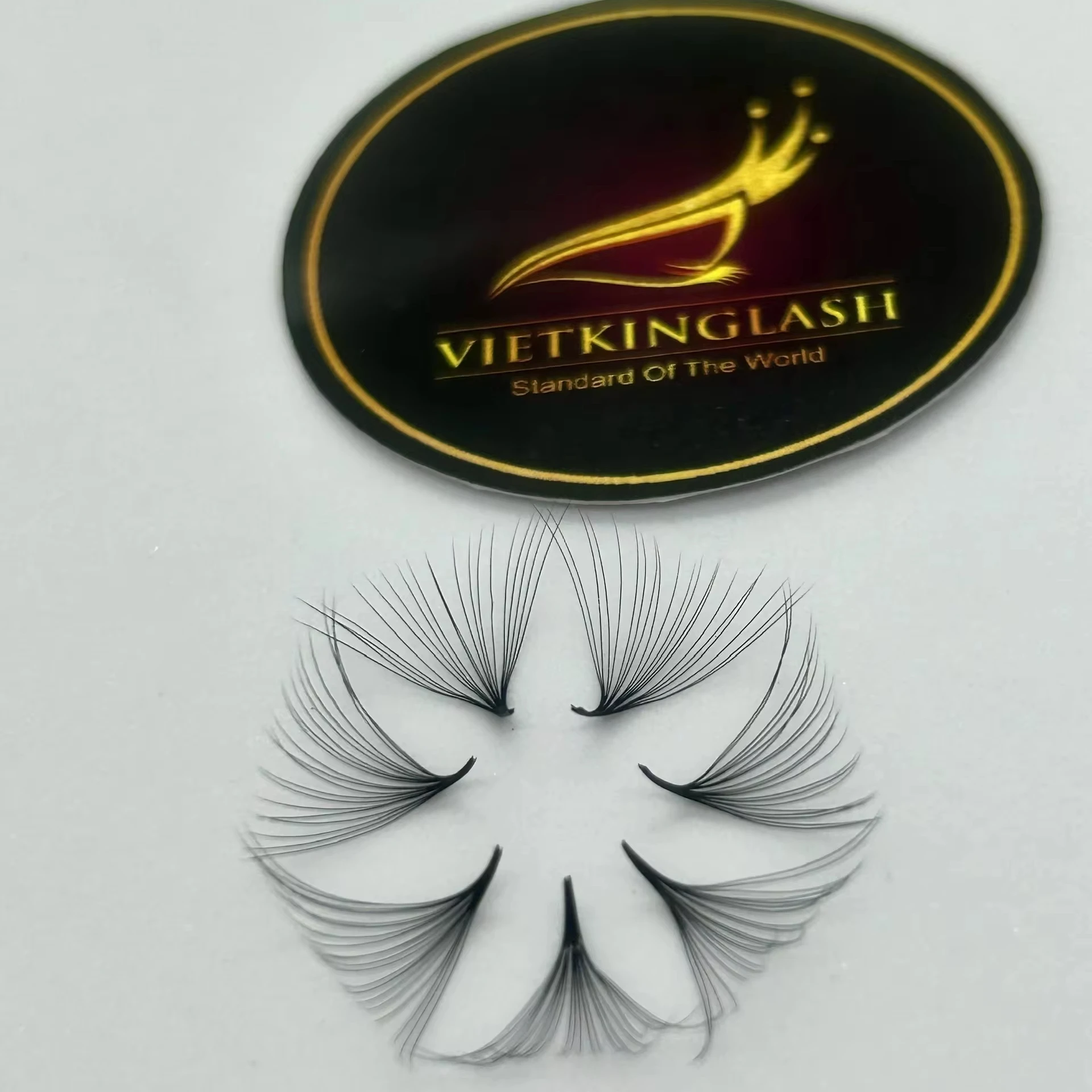 PBT Korea 6d 10d 16d 20d premade eyelash  Mink Eyelashes C/D/L/M curl Short Stem Lash Eyelash Extensions by Vietkinglash