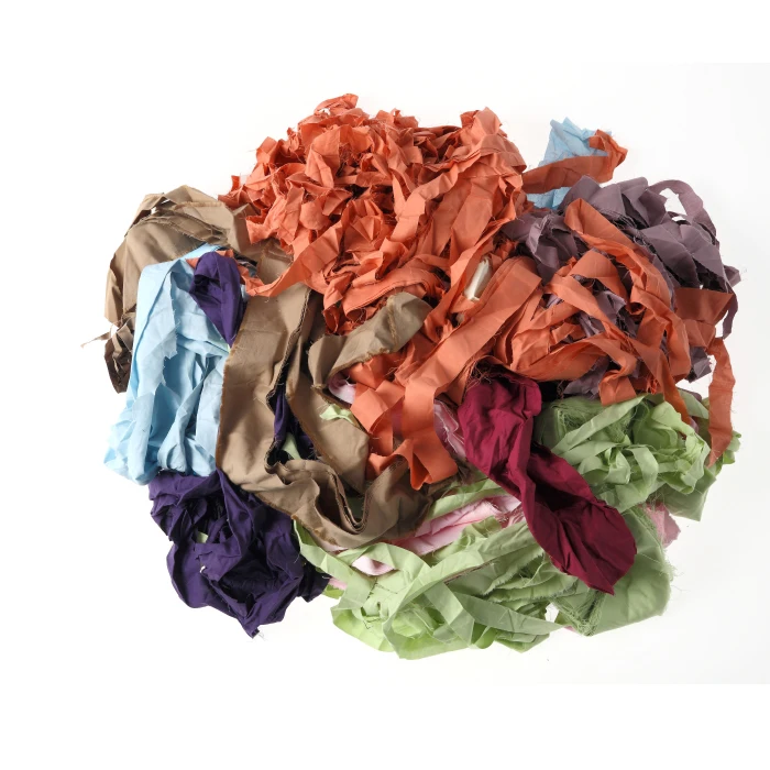 High Production Full Garment Fabric Cotton Old Clothes Used Yarn Textile Waste Recycling From Bangladesh Garment Factory
