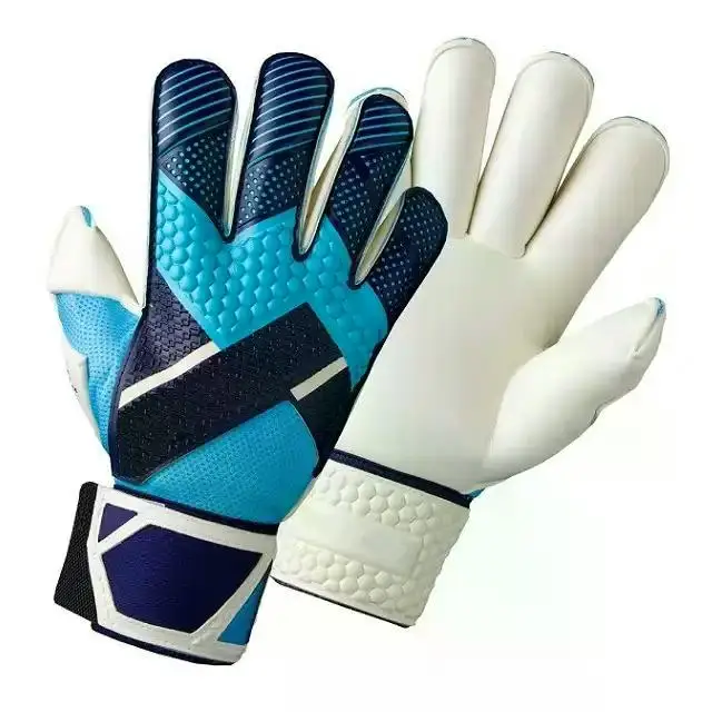 New Design Professional Soccer Goalkeeper Gloves Latex with Finger Protection for Children Adults Football Goalie Gloves