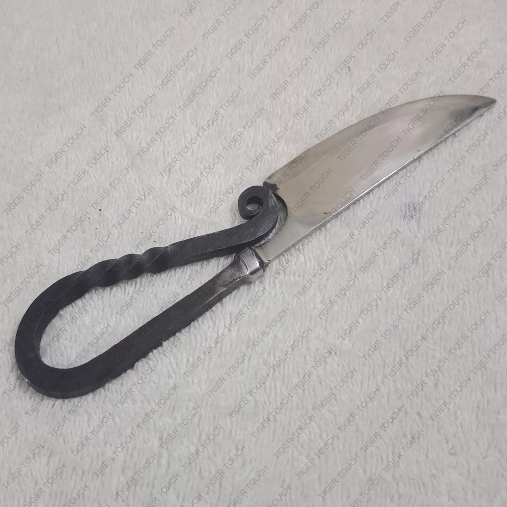 Hand Forged Medieval Eating Utensil Feasting Set Spoon Knife & Fork TT-5394