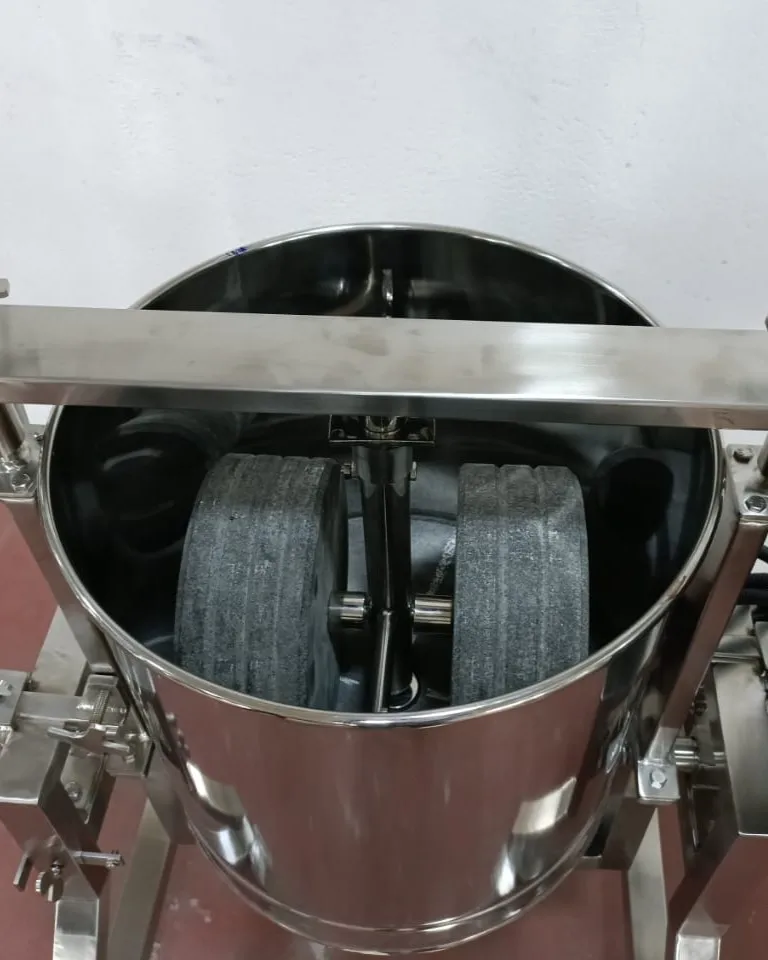 Sahith 20 KG Electric Chocolate Melanger Stone Grinding Machine with New Motor Chocolate Making Nuts Direct Manufacturer India