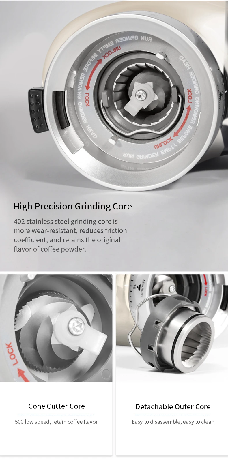 Top Selling Professional Electric Grinder Combines Mill Blender Brewing Filter Coffee Mug  Coffee Grinder Set For Home