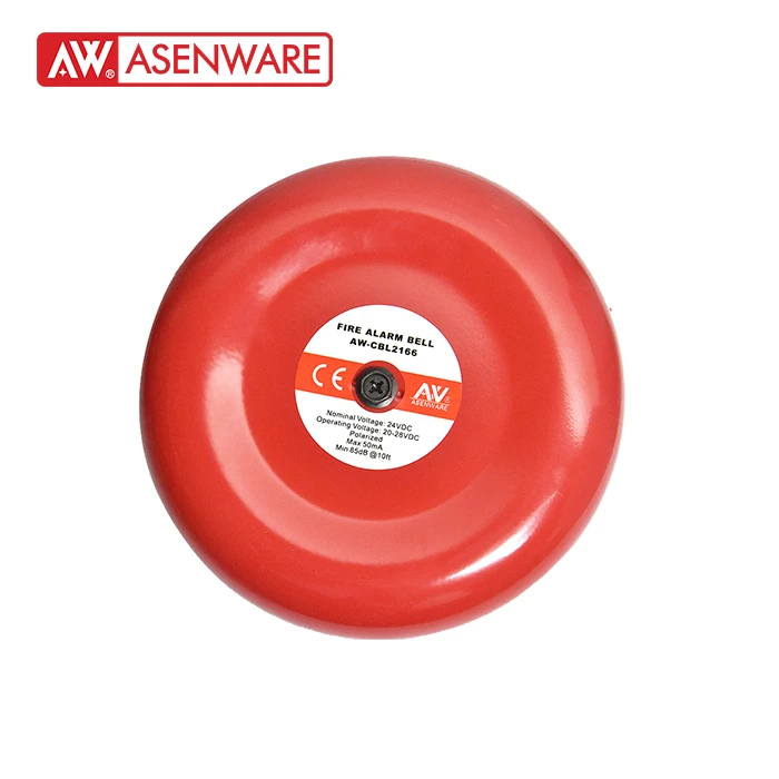 6 дюймов и 8 сигнальный звонок 220v пожарная сигнализация колокола (Сертификация